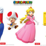 Super Mario Printable Decorations   Play Nintendo. For Printable Paper Mario