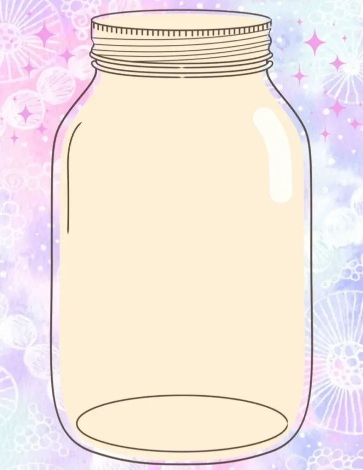 Printable Paper Jars