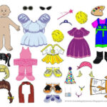 Teachingmom: Free Printable Paper Doll   Dress Up For Printable Paper Dress Up Dolls