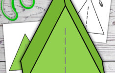 Tent Craft Template For Kids, Cut And Glue Toddler Craft, Simple in Printable Paper Tent Template