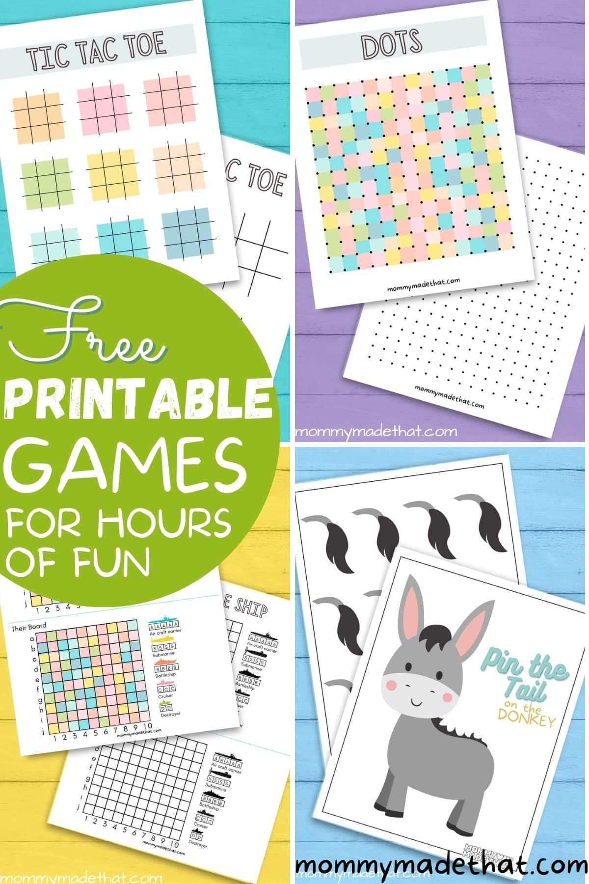 The Best Free Printable Games For Kids And Adults! with Free Printable Paper Games For Adults