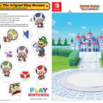 The Origami King: Folds Of Fun With Mario Printable Diorama   Play With Regard To Printable Paper Mario