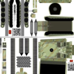 Tiger 1 Model Diy Paper Tank S13 Tiger Tank Das Reich Wwii 1943 With Printable Paper Tank Models