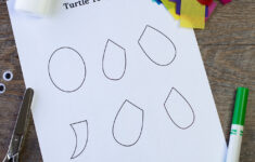 Tissue Paper And Paper Plate Turtle Craft pertaining to Printable Paper Plate Turtle