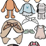 Toca Boca Paper Doll Outfit | Shoplook Throughout Aesthetic Printable Paper Dolls Toca Boca Clothes