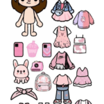 Toca Boca Printable Paper Dolltrending With Pat   Raket.ph With Regard To Toca Boca Printable Paper Doll