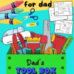 Toolbox Card Craft For Dad   Tree Valley Academy Pertaining To Printable Paper Toolbox Template