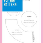 Top Hat Pattern   10 Free Pdf Printables | Printablee Intended For Printable Paper Top Hat Template