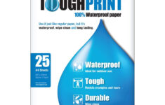 Toughprint Waterproof Paper with Waterproof Printable Paper