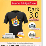 Transourdream Iron On Heat Transfer Paper For Dark T Shirts   20 Within Printable Paper Iron On