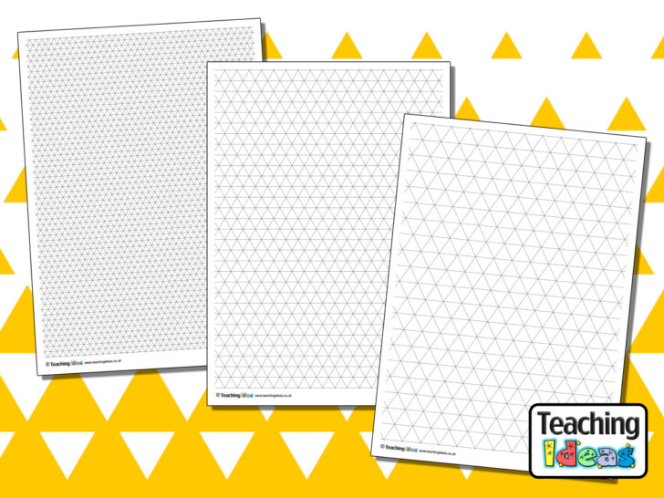 Triangular Grid Paper Printable