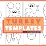 Turkey Templates (Free Printables)   Superstar Worksheets In Free Printable Paper Turkey Template