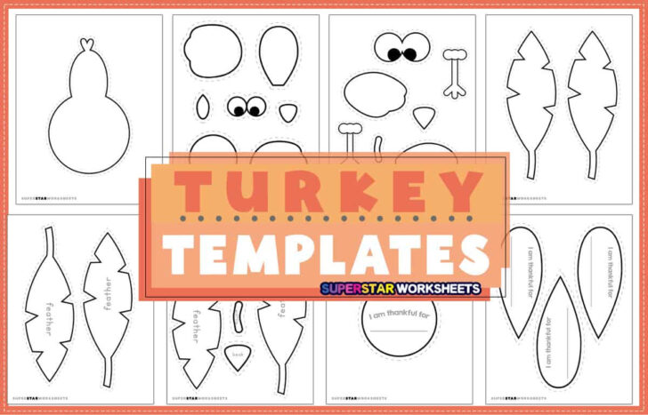 Free Printable Paper Turkey Template