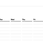 Tweek   Weekly Printable Calendar, Planner Template (Free & Editable) In Printable Paper Calendar
