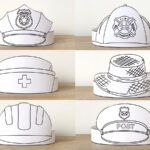 Unleash Your Creativity: Paper Hat Making Galore Within Community Helpers Printable Paper Hats Free