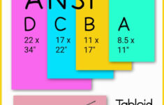 Us Paper Sizes Infographic pertaining to Printable Paper Size Chart