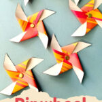 Use This Pinwheel Template For Classic And Mini Crafting In Printable Paper Pinwheel Template