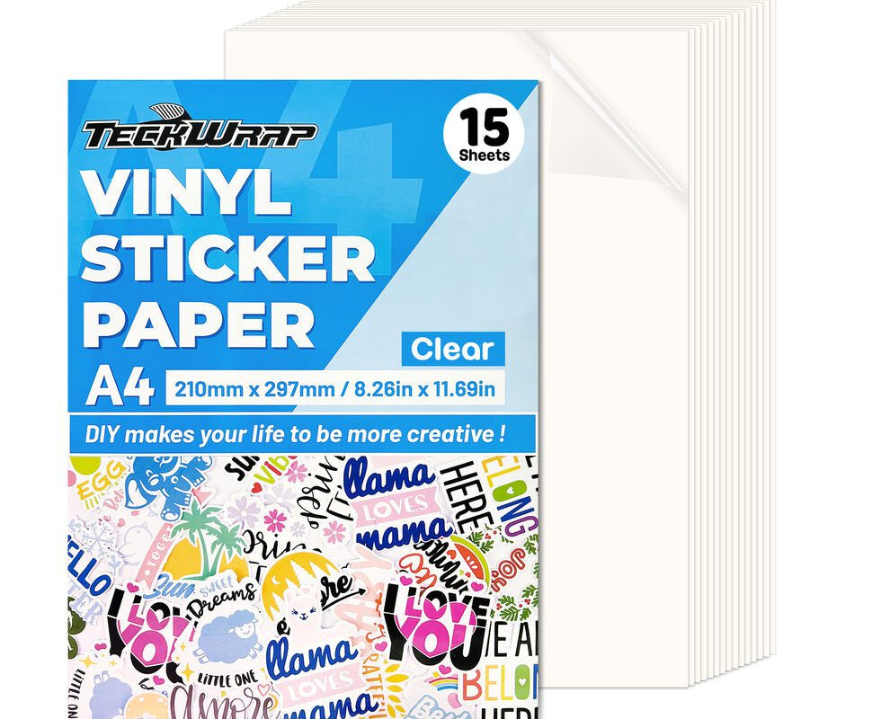 Uzlīmju Papīrs (15 Loksnes) – Baltic Vinyl regarding Clear Printable Vinyl Sticker Paper