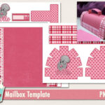 Valentine'S Day Mailbox Printable Pertaining To Printable Paper Mailbox Template