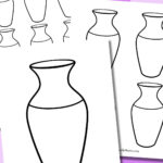 Vase Templates (Free Printables!) Pertaining To Printable Paper Vase