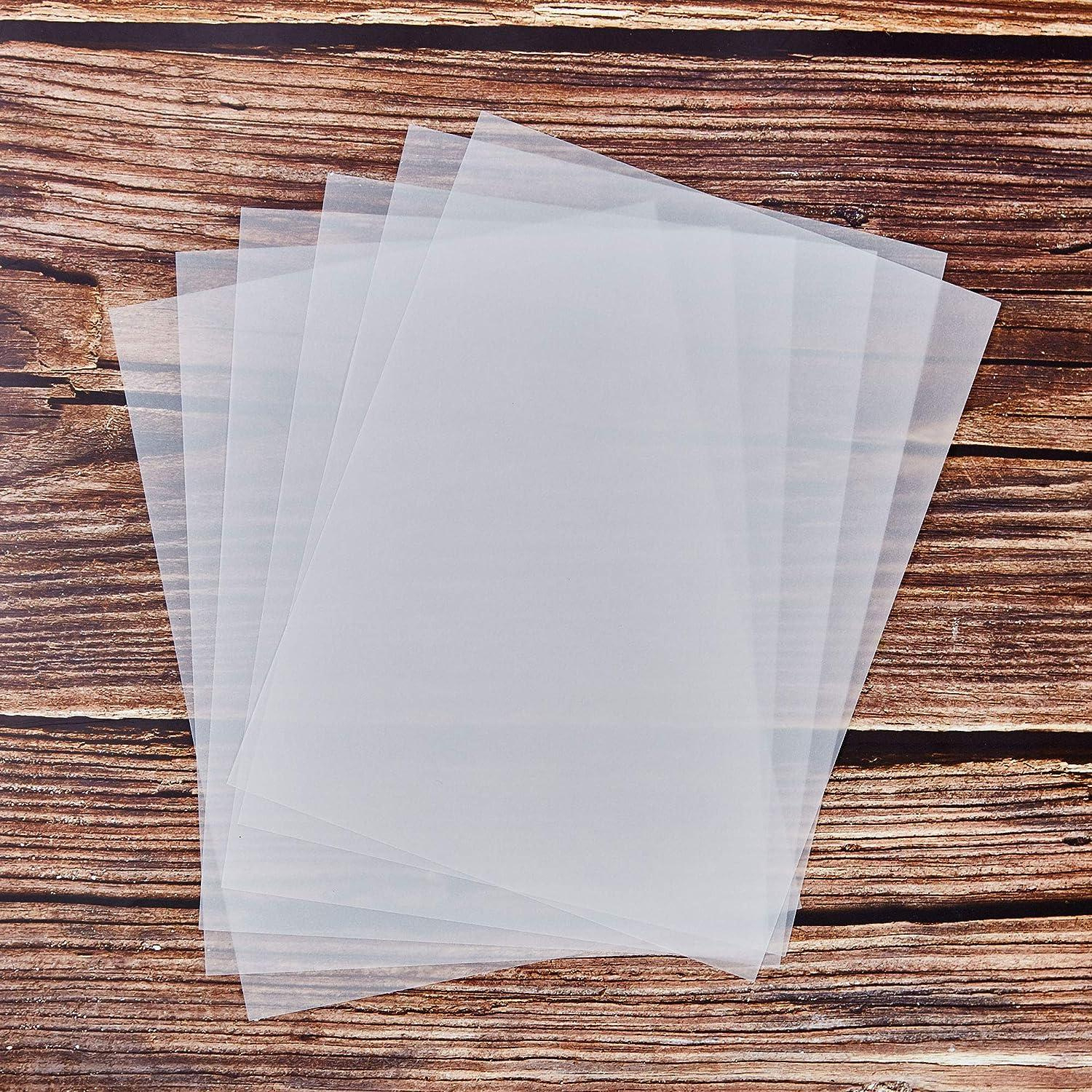 Vellum Paper 100-Sheet Transparent Paper 8.5 X 11 Inches 93 Gsm regarding Translucent Printable Paper