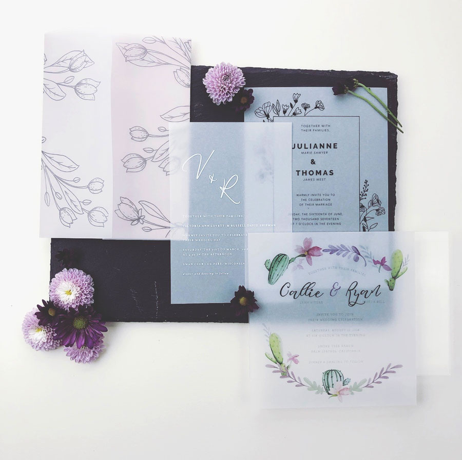 Vellum Paper Printing | Translucent Paper Printing | Cards &amp;amp; Pockets regarding Vellum Printable Paper