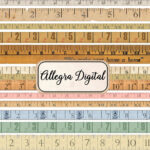 Vintage Tape Measure Measuring Old Printable Paper Craft Art Hobby Regarding Printable Paper Tape Measure