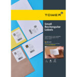W101 (16Up) 37 X 105Mm A4 Printable Inkjet Laser Labels   Tower In Printable Paper Labels