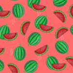 Watermelon, Digital Papers,Scrapbook Papers,Fruit,Printable With Watermelon Printable Paper