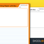 Writing Paper With Picture Box   Free Worksheet For Kids Regarding Free Printable Paper With Picture Box