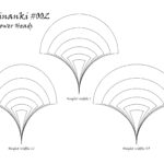 Wycinanki #002: Fan Flower Heads | Papermatrix Within Printable Paper Fan Template