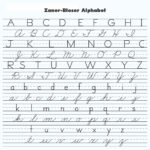 Zaner Bloser Newsprint Handwriting Paper Dotted Midline 8 X 10 12 Within Zaner Bloser Paper Printable