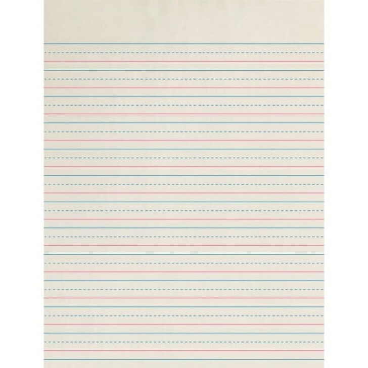 Zaner Bloser Handwriting Paper Printable
