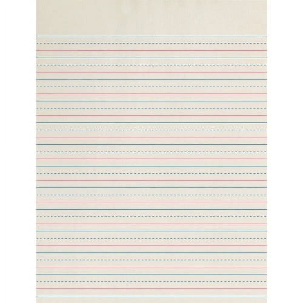 Zaner-Bloser Newsprint Handwriting Paper, Dotted Midline, Grade 2, 1/2&amp;quot; X 1/4&amp;quot; X 1/4&amp;quot; Ruled Short, 8&amp;quot; X 10-1/2&amp;quot;, 500 Sheets Per Pack, 3 Packs pertaining to Zaner Bloser Handwriting Paper Printable